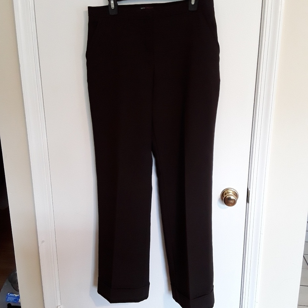 Chocolate brown dress pants